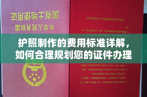 双溪护照制作的费用标准详解，如何合理规划您的证件办理预算