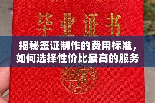 双溪揭秘签证制作的费用标准，如何选择性价比最高的服务？