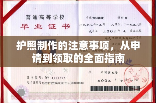 双溪护照制作的注意事项，从申请到领取的全面指南