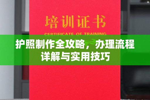 双溪护照制作全攻略，办理流程详解与实用技巧